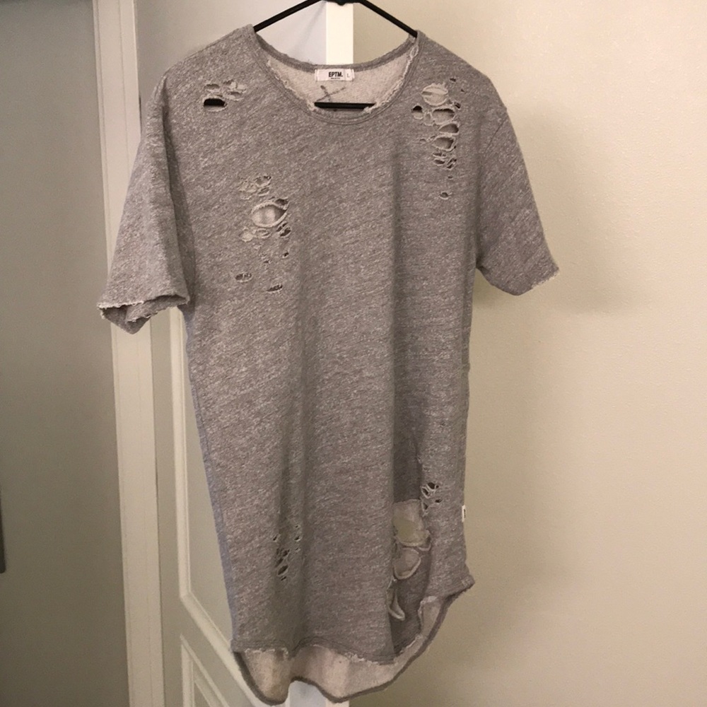 EPTM Distressed Terry shirt